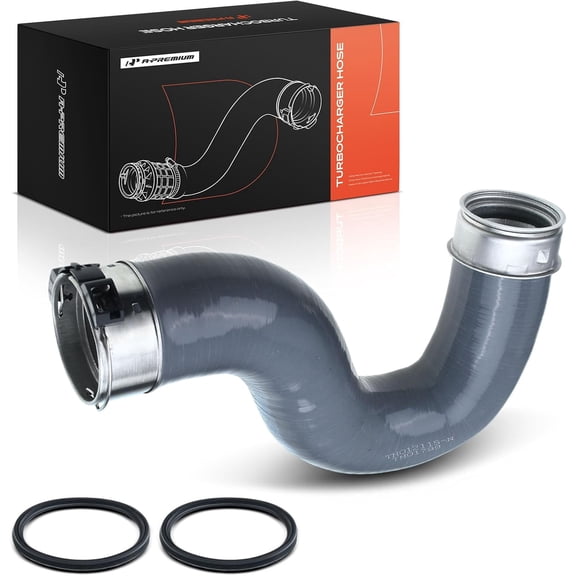 A-Premium Turbocharger Intercooler Hose Compatible with Freightliner Mercedes-Benz Sprinter 2500 3500 2010-2017 Intercooler to Engine Cold Side Left