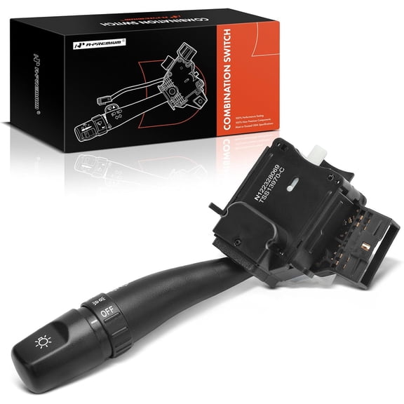 A-Premium Turn Signal Switch, Headlamp High/Low Beam, Parking Light Multifunction Switch Lever, Compatible with Hyundai Elantra 2005-2006, No Auto Headlight & Fog Light