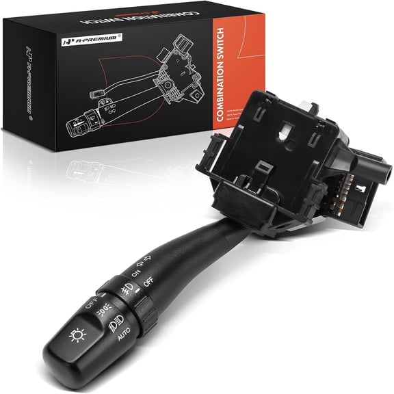 A-Premium Turn Signal Switch, Headlight Dimmer (Auto), Fog Light Multifunction Switch Lever Compatible with Hyundai Sonata 2006 2007 2008