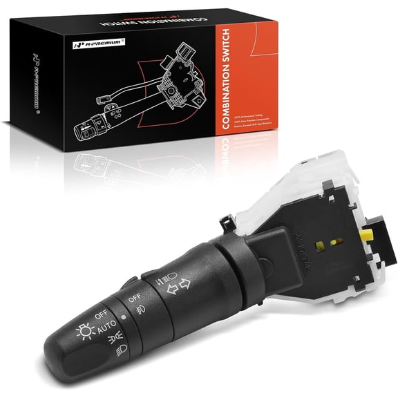 A-Premium Turn Signal Switch, Headlight Dimmer (Auto), Parking/Fog Light Multifunction Switch Lever Compatible with Infiniti G35 2006-2007, QX56 2007-2010, Nissan Armada 2008-2010, Titan 2008-2015