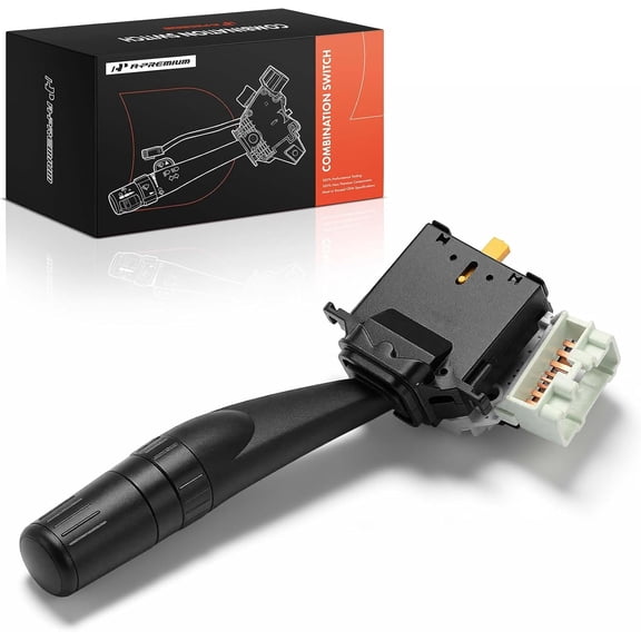 A-Premium Turn Signal Switch, Headlight Dimmer Multifunction Switch Lever | Compatible with Subaru Forester 2009-2013, Impreza 2008-2014, Legacy 2008-2009, Outback 2008-2009, with Fog Light