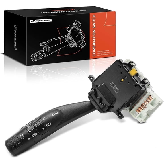 A-Premium Turn Signal Switch, Headlight Dimmer Multifunction Switch Compatible with Subaru Forester 2009-2013, Impreza 2008-2014, Legacy 2008-2009, Outback 2008-2009, with Fog Light
