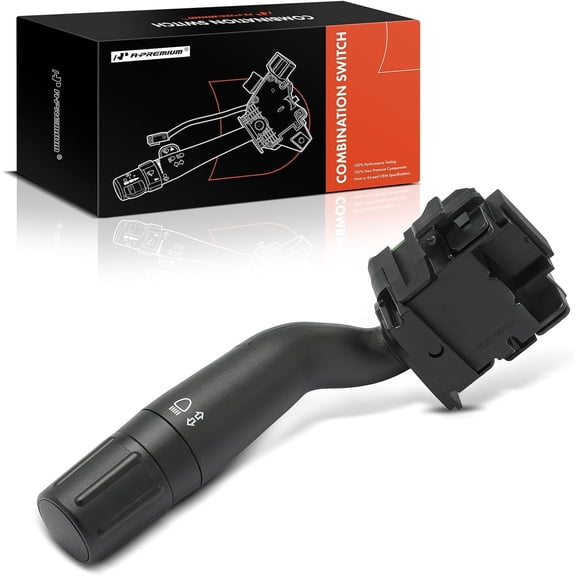 A-Premium Turn Signal Switch, Headlight Dimmer Multifunction Switch Compatible with Ford Edge 2011-2012, Explorer 2011-2012, Lincoln MKX 2011-2012