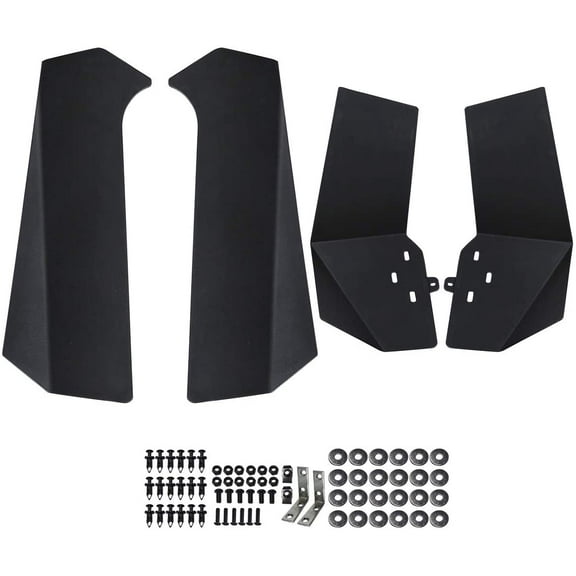 A-Premium UTV Mud Flaps Fender Flares Replacement for 2014-2018 Polaris RZR XP 1000 XP 4 1000 Turbo Front and Rear 4-PC Set