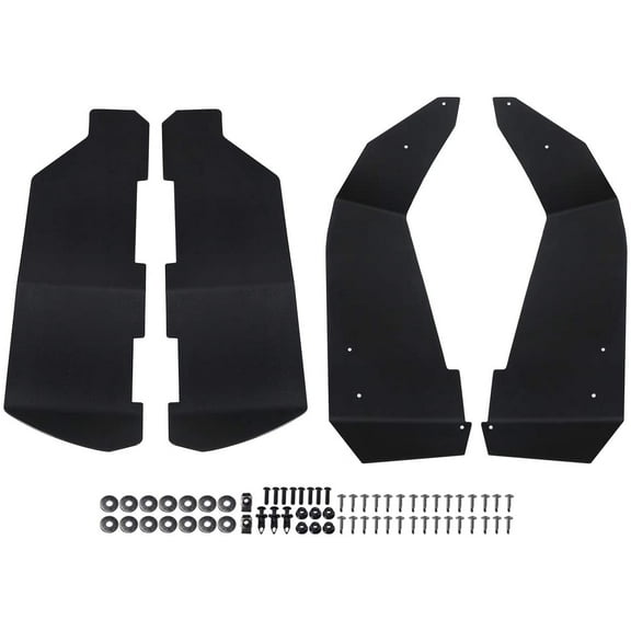 A-Premium UTV Mud Flaps Fender Flares Replacement for Polaris General 1000 2016-2018 General 4 1000 2017-2018 Front and Rear 4-PC Set