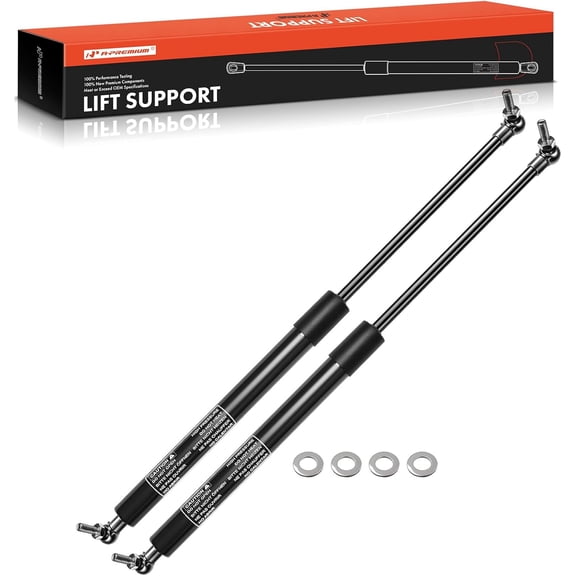 A-Premium Universal Lift Supports Shock Struts Gas Spring Struts Compatible with Extended Length 36.30" 154 lbs 2-PC Set