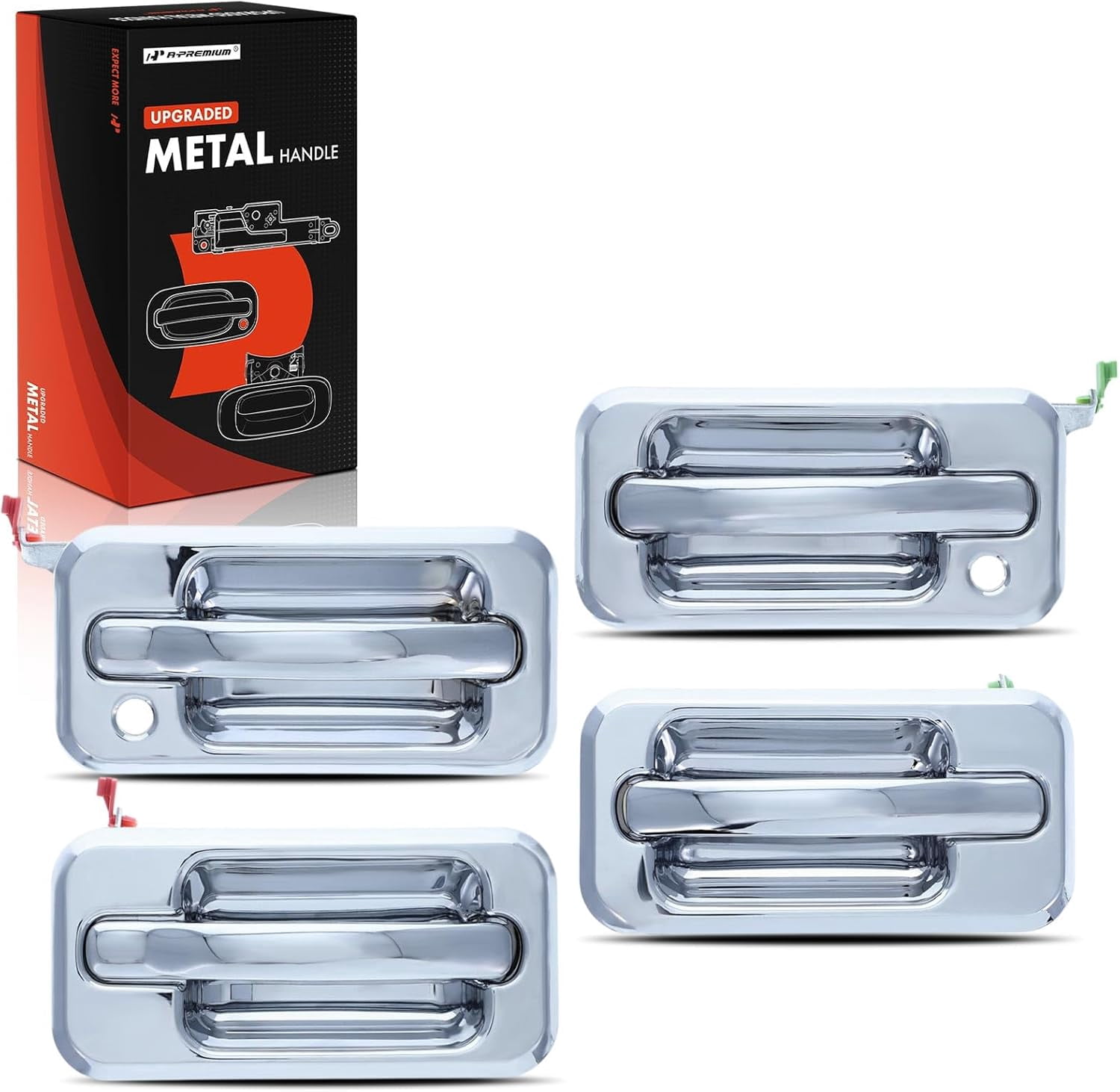 A-Premium Upgraded Metal Exterior Door Handle Compatible with Hummer H2 ...