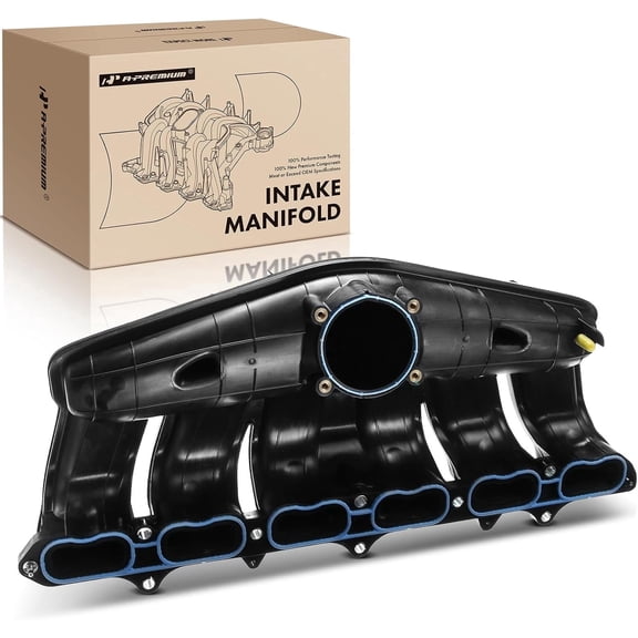 A-Premium Upper Intake Manifold Replacement for Buick Rainier Chevrolet Trailblazer GMC Envoy Isuzu Ascender Oldsmobile Bravada Saab 9-7x
