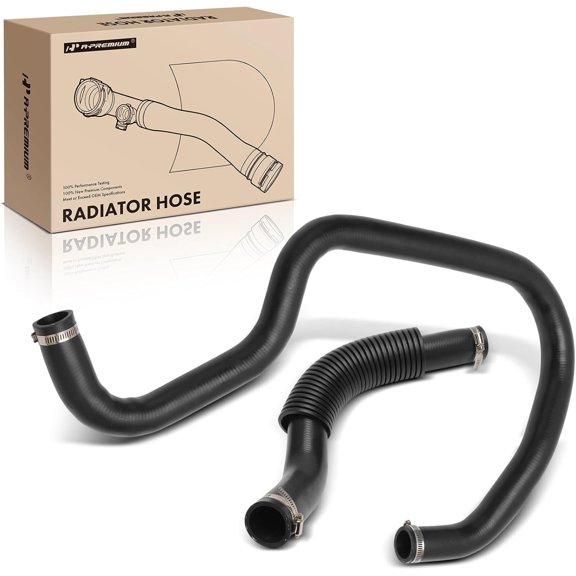A-Premium Upper and Lower Radiator Coolant Hose Compatible with Chevrolet Silverado 1500 2500 3500 HD, Suburban 1500 2500, Tahoe, Avalanche & GMC Sierra 1500 & Cadillac & Workhorse Custom Chassis