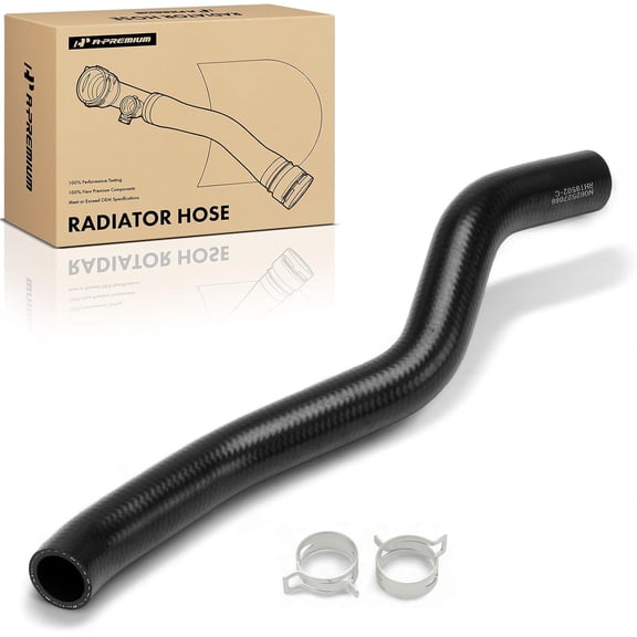 A-Premium Upper Radiator Coolant Hose Compatible with Honda Pilot 2009-2015, 3.5L