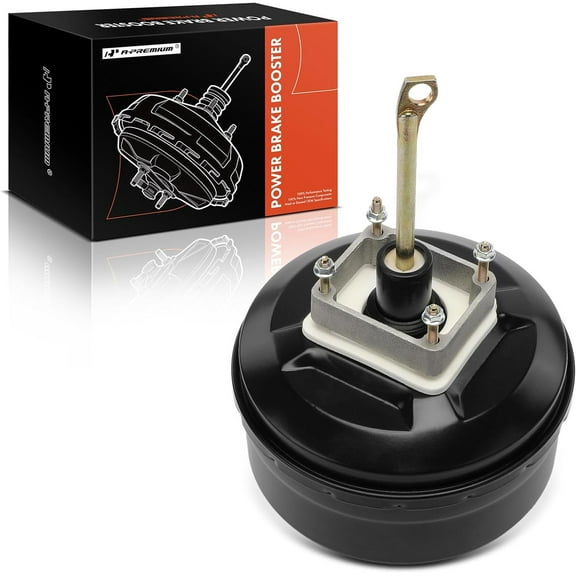 A-Premium Vacuum Power Brake Booster Compatible with Select Ford Models - F-250 Super Duty 1999-2004, F-350 Super Duty 1999-2004, F-550 Super Duty 1999-2004 - Replace# 5C3Z2005EA, F81Z2005AB