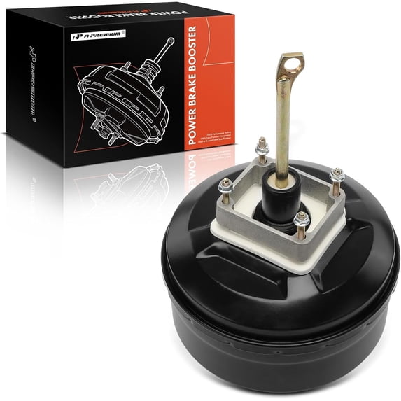 A-Premium Vacuum Power Brake Booster Compatible with Select Ford Models - F-250 Super Duty 1999-2004, F-350 Super Duty 1999-2004, F-550 Super Duty 1999-2004 - Replace# 5C3Z2005EA, F81Z2005AB