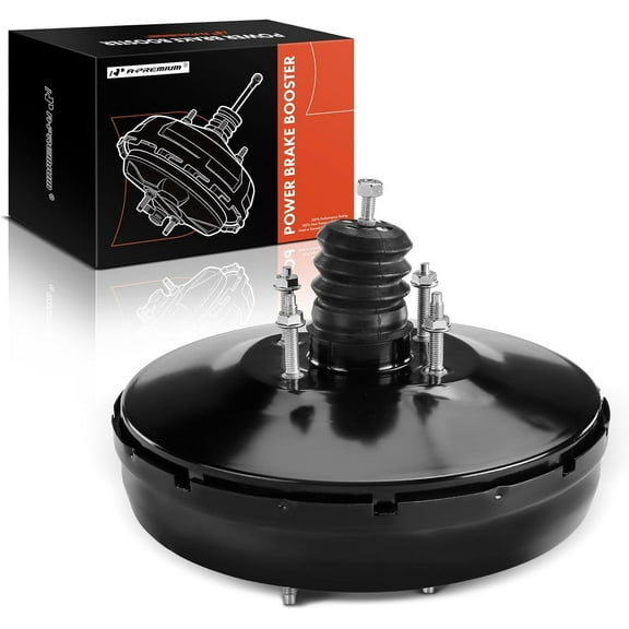 A-Premium Vacuum Power Brake Booster Compatible with Select Honda & Acura Models - CR-V 2007-2011 2.4L, Accord Crosstour 2010-2011 3.5L, Pilot 2009-2015 3.5L, Crosstour 2012 2.4L 3.5L, TSX 2010 3.5L