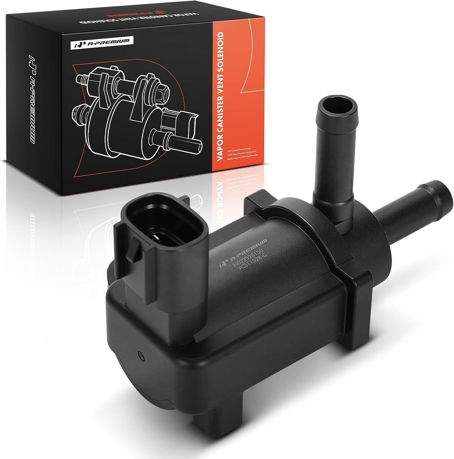 A-Premium Vapor Canister Purge Solenoid Valve Compatible with Toyota Tacoma 2005-2016 2.7L Tacoma 2005-2012 4.0L Tundra 2005-2011 4.0L 4Runner 2010 2.7L 4Runner 2003-2012 4.0L FJ Cruiser