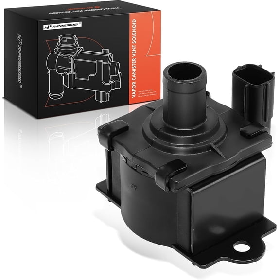 A-Premium Vapor Canister Vent Solenoid Valve Compatible with Honda Civic 2001-2005, CR-V CRV 2002-2004 & Acura RL 2004, RSX 2002-2004, 1.7L, 2.0L, 2.4L, 3.5L, Replace# 17310S5AL31