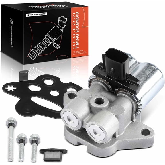 A-Premium Variable Valve Timing Oil Flow Control Solenoid Valve Compatible with Chevrolet Impala Malibu 2014-2015