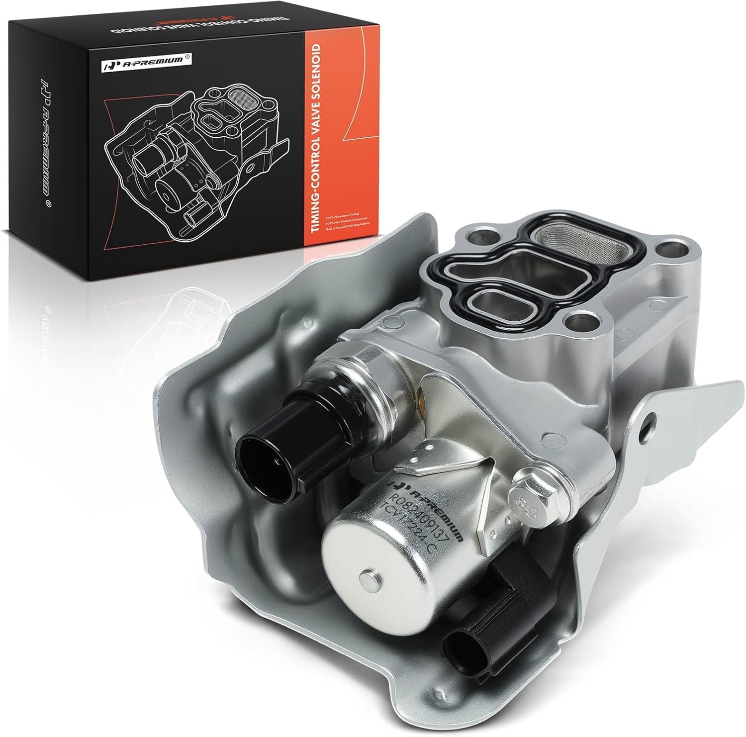 A-Premium Variable Valve Timing VVT Solenoid Compatible with Acura RSX 2002-2006 Honda Accord 2003-2007 Civic 2002-2005 CR-V 2002-2009 Element 2003-2011