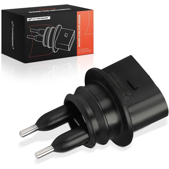 A-Premium Washer Fluid Level Sensor Compatible with Volkswagen & Audi Models - Jetta, Passat, Golf, Touareg, Eos, GTI, Phaeton, Rabbit, A4, Q5, Q7, A5, A6, A3, Q3, TT, Allroad, Q3 Quattro, RS5, RS7