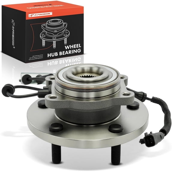 A-Premium Wheel Hub and Bearing Assembly Compatible with Chrysler Town & Country Dodge Grand Caravan Volkswagen Routan Front Side Fits select: 2013-2016 CHRYSLER TOWN & COUNTRY TOURING