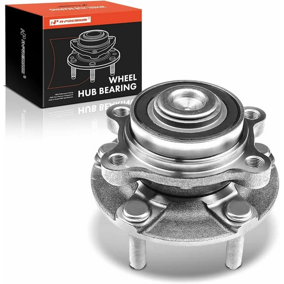 A-Premium Wheel Hub and Bearing Assembly Compatible with Infiniti G35 2003-2007 Nissan 350Z 2003-2009 V6 3.5L with 4-Wheel ABS RWD Front Left or Right
