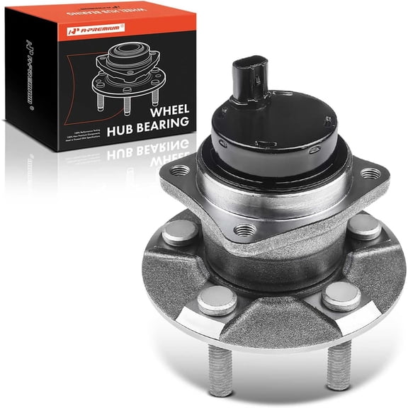 A-Premium Wheel Hub and Bearing Assembly Compatible with Toyota Corolla Matrix 2003-2008 Prius 2004-2009 Pontiac Vibe 2003-2008 FWD Rear Left or Right