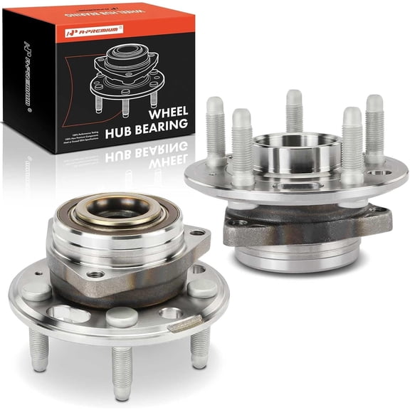A-Premium Wheel Hub and Bearing Compatible with Chevrolet Equinox GMC Terrain 10-17 Cadillac CTS XTS 14-16 Buick Regal 11-17 Front 2-PC Set Fits select: 2010-2017 CHEVROLET EQUINOX LT
