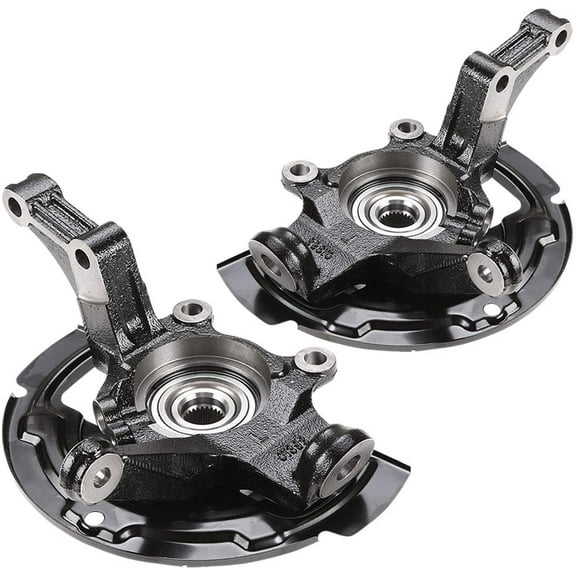 A-Premium Wheel Hub Bearing and Knuckle Assembly Compatible with Nissan Altima 2002-2006 L4 2.5L Front Left and Right 2-PC