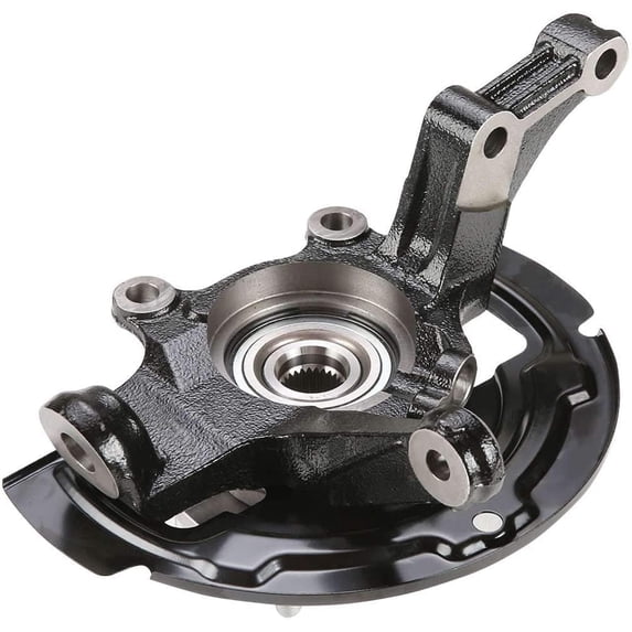 A-Premium Wheel Hub Bearing and Knuckle Assembly Compatible with Nissan Altima 2002-2006 L4 2.5L Front Right