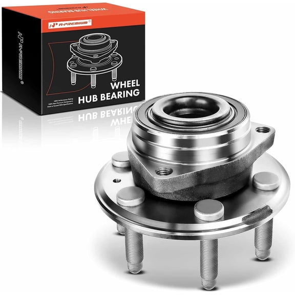A-Premium Wheel Hub and Bearing Assembly Compatible with Cadillac SRX 2010-2016 Saab 9-4X 2011 Front or Rear