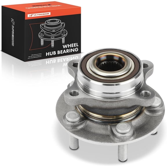 A-Premium Wheel Hub and Bearing Assembly Compatible with Ford Fusion 2013-2018 Lincoln MKZ 2013-2016 Front or Rear
