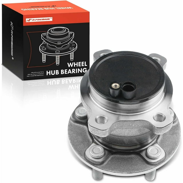 A-Premium Wheel Hub and Bearing Assembly Compatible with Ford Transit Connect 2014-2018 Rear Driver or Passenger Side