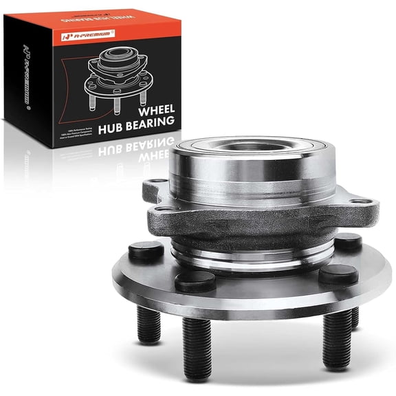 A-Premium Wheel Hub and Bearing Assembly Compatible with Honda Odyssey 2011-2018 Mini Passenger Van Front Driver or Passenger Side