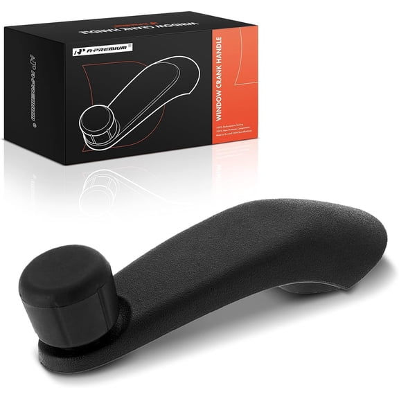A-Premium Window Crank Handle Driver or Passenger Compatible with Chevy, GMC, Saturn, Olds & Isuzu Vehicles - Express Savana 1500 2500 3500 4500, S10, Blazer, Jimmy, SC1, SC2, SL, SL1, SL2 & More