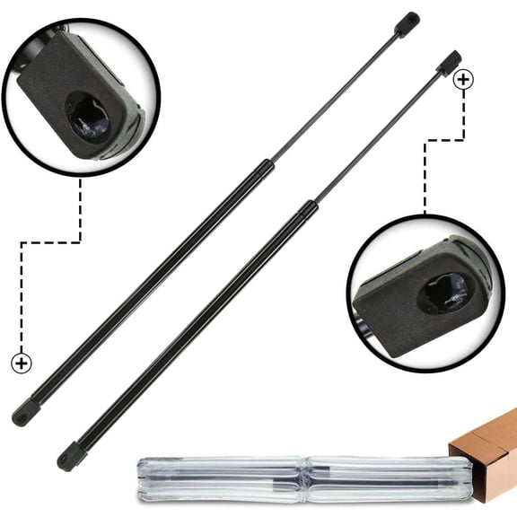 A-Premium Window Glass Lift Supports Shock Struts Replacement for Buick Rainier Chevrolet Trailblazer GMC Envoy Oldsmobile Bravada Saab 9-7x Isuzu Ascender 2-PC Set