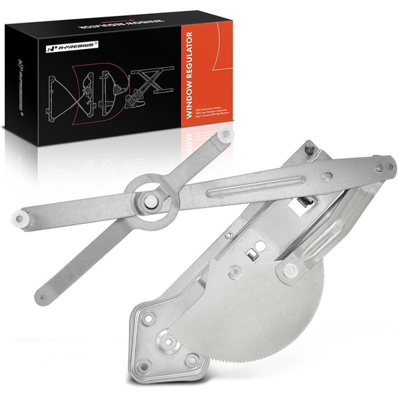 A-Premium Window Regulator Without Motor Compatible with Chevrolet Blazer 1987-1991 C10 C1500 2500 GMC R3500 Suburban Front Right Passenger Side