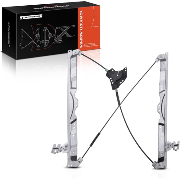 A-Premium Window Regulator Without Motor Compatible with Infiniti QX56 2004-2010 Nissan Pathfinder Armada Titan 2004-2015 Front Driver Side