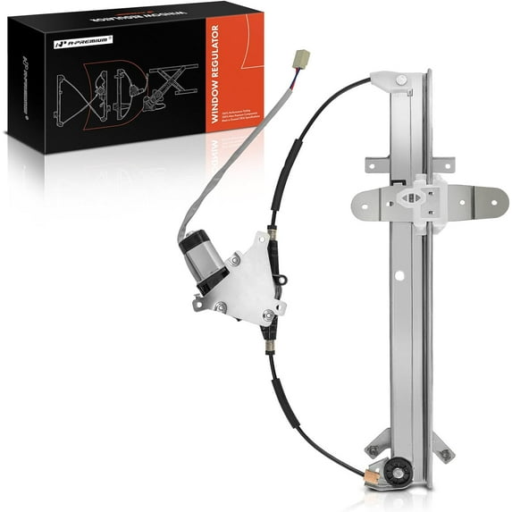 A-Premium Window Regulator with Motor Compatible with Mercury Grand Marquis Marauder Ford Crown Victoria Rear Right Side