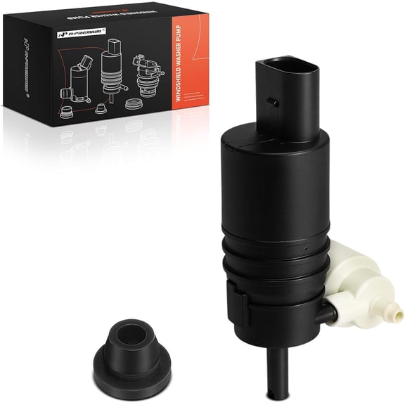 A-Premium Windshield Washer Pump Compatible with Buick Encore 2014 2019-2022, Encore GX 2020-2022 & BMW X5 2014, X5, X3, X2, X1, X7, Alpina XB7, Alpina B7, i3, i3s & Mini & Chevrolet