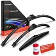 thumbnail image 1 of A-Premium Windshield Wiper Blades Compatible with Toyota Highlander 2020-2024 - Front Rear Wipers Blade Set for 26"/18"/10", Hook/RL2 Arm Connector, with Wear Indicator & Towel (Pack of 3), 1 of 5
