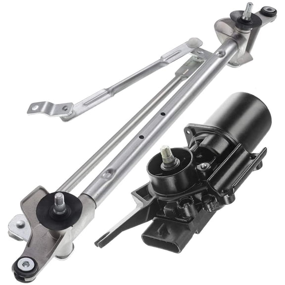 A-Premium Windshield Wiper Transmission with Motor Replacement for Chevrolet Equinox GMC Terrain 2010-2017