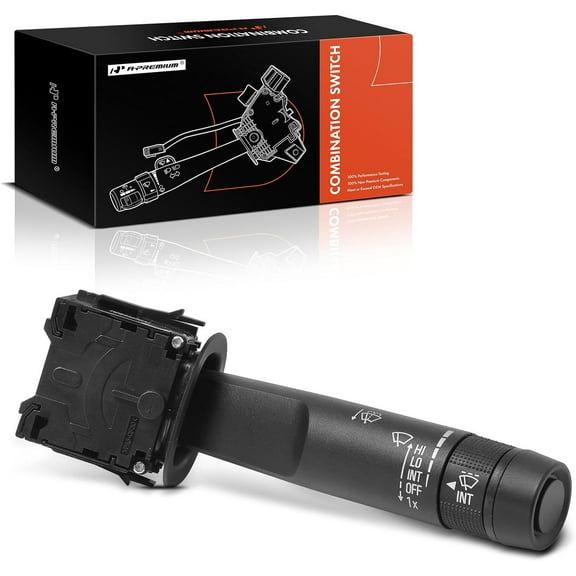 A-Premium Windshield Wiper Washer Switch Lever Assembly Compatible with Chevrolet Caprice 2014-2016, SS 2014-2016, Sonic 2014-2016