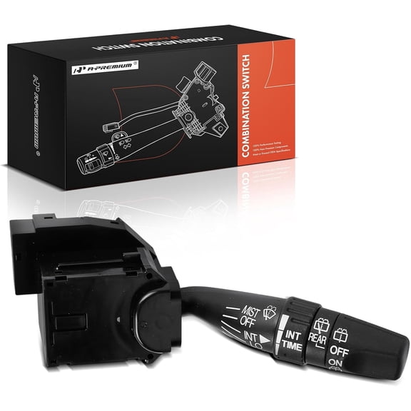 A-Premium Windshield Wiper and Washer Switch Assembly Compatible with Honda Odyssey 2005 2006 2007