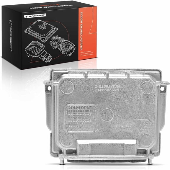 A-Premium Xenon HID Headlight Ballast Control Unit Module Fit for Jeep, GMC, Volkswagen, Dodge, Buick, Audi, Volvo, BMW & Mitsubishi Models - Grand Cherokee, Q7, Durango, Enclave, Replaces 89076976