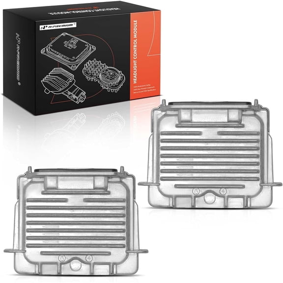 A-Premium Xenon Headlight Ballast Module Compatible with Jeep Grand Cherokee, Compass, Patriot, Commander & GMC Acadia & Dodge Durango & Buick Enclave & Land Rover Range Rover, LR4 & Volvo XC60