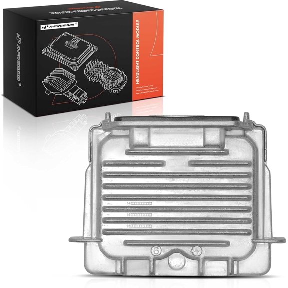 A-Premium Xenon Headlight Ballast Module Compatible with Jeep Grand Cherokee, Compass, Patriot, Commander & GMC Acadia & Dodge Durango & Buick Enclave & Land Rover Range Rover, LR4 & Volvo XC60, S60