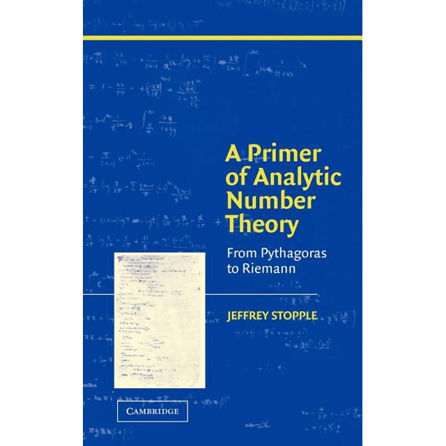 A Primer of Analytic Number Theory, (Hardcover)
