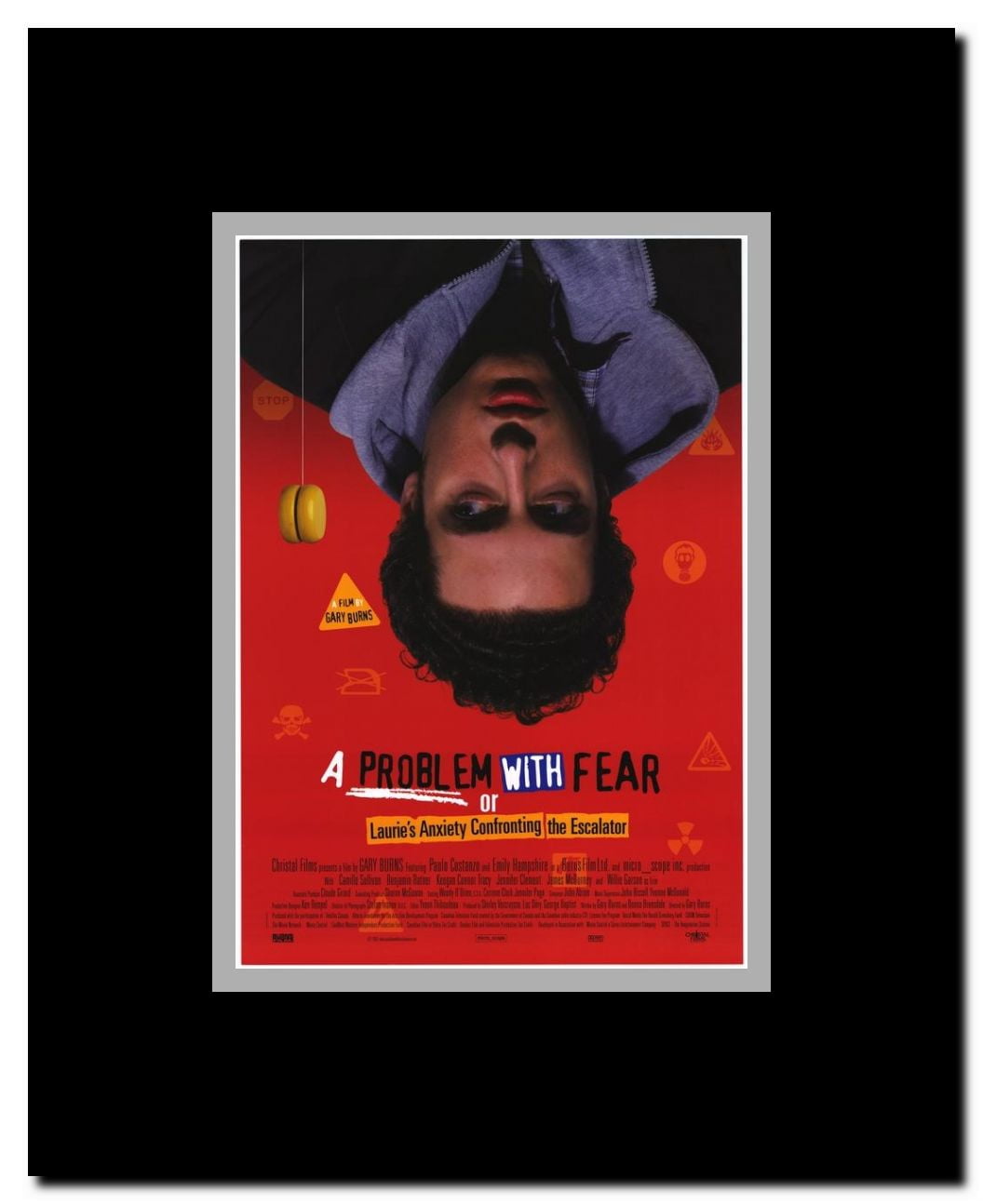 A Problem with Fear Framed Movie Poster