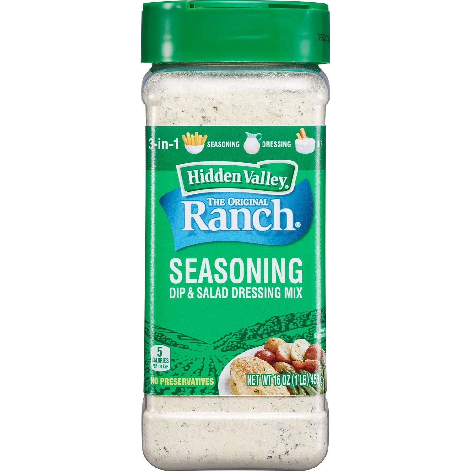 hidden valley ranch salad dressing Parmesan Dressing, 16 fl oz like popcorn Easy Homemade Restaurant Style Ranch