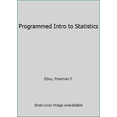 thumbnail image 1 of Pre-Owned A Programmed Introduction to Statistics (Paperback) 0818500182 9780818500183, 1 of 1