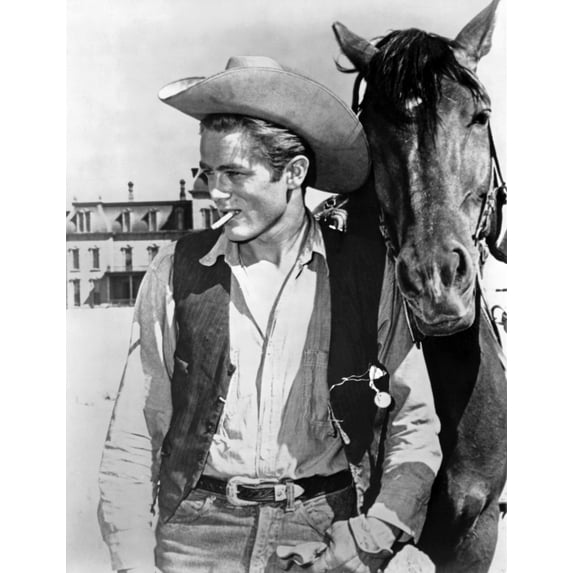 A Promotional Still Of James Dean in A Cowboy Costume Photo Print (24 x 30)